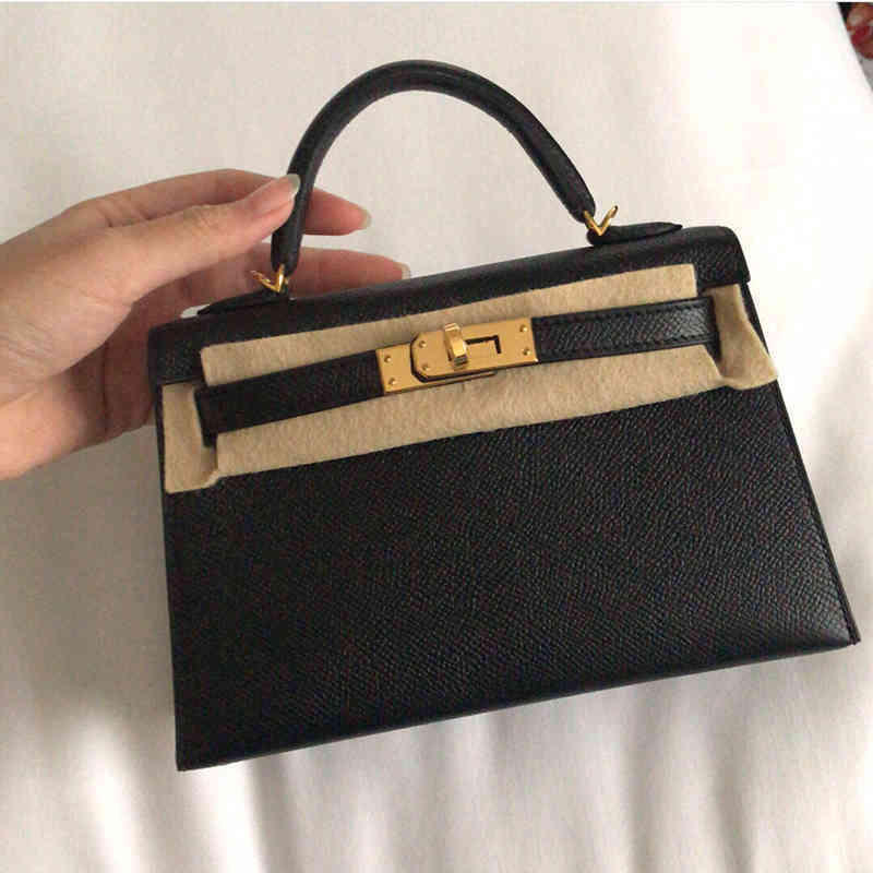 Designer Handbag Leather Small Square Bag Second Generation Kely Mini Portable Shoulder Messenger
Designer Handbag Leather Small Square Bag Second Generation Kely Mini Portable Shoulder Messenger
