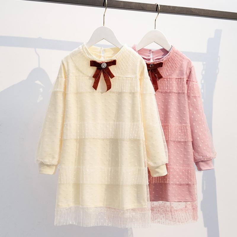 Girl's Dresses Kids For Girls Elegant Long Sleeve Tulle Vestidos 3-14Y Autumn Children Clothes Birthday Party Princess Dress Teens, Beige
Girl's Dresses Kids For Girls Elegant Long Sleeve Tulle Vestidos 3-14Y Autumn Children Clothes Birthday Party Princess Dress Teens, Beige