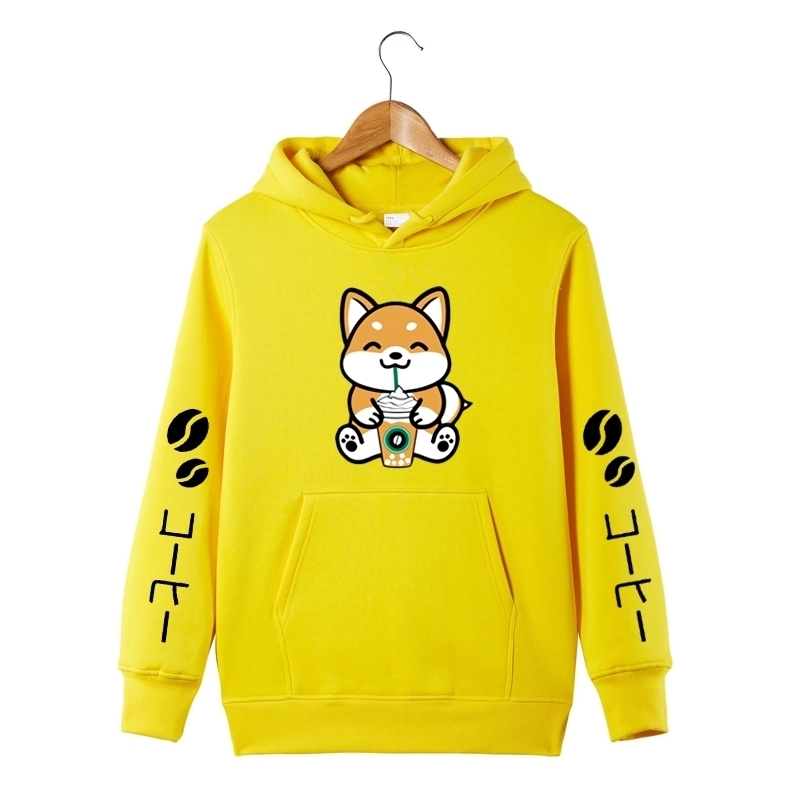 selling Coffee Frappe Shiba Inu Hoodie Sweatershirt Harajuku Kawaii Hoodie Sweatershirt Gift Hoodie 201202, Black
selling Coffee Frappe Shiba Inu Hoodie Sweatershirt Harajuku Kawaii Hoodie Sweatershirt Gift Hoodie 201202, Black