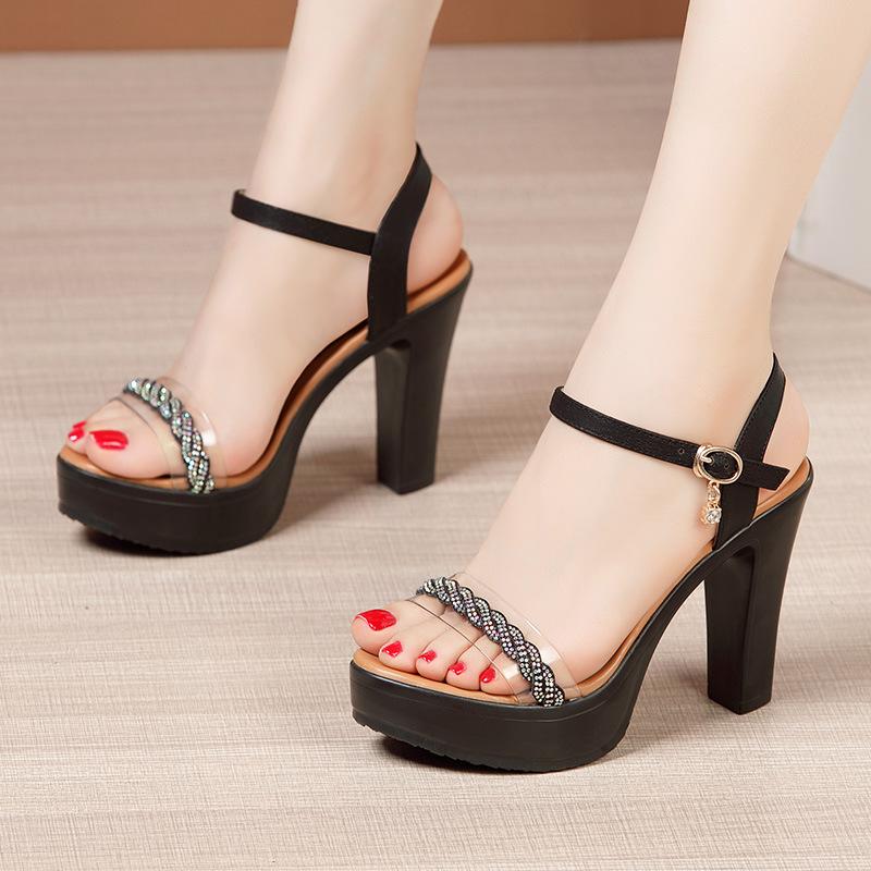 Sandals Fashion Rhinestone Transparent Woman Shoe Heel Summer 2022 Platform Women'S Leather Ladies Wedge Female ShoesSandals, Black
Sandals Fashion Rhinestone Transparent Woman Shoe Heel Summer 2022 Platform Women'S Leather Ladies Wedge Female ShoesSandals, Black
