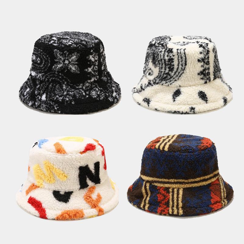 Berets Autumn And Winter Color Geometric Bucket Hat Fisherman Outdoor Travel Sun Cap Hats For Men Women 470Berets, Style 1
Berets Autumn And Winter Color Geometric Bucket Hat Fisherman Outdoor Travel Sun Cap Hats For Men Women 470Berets, Style 1