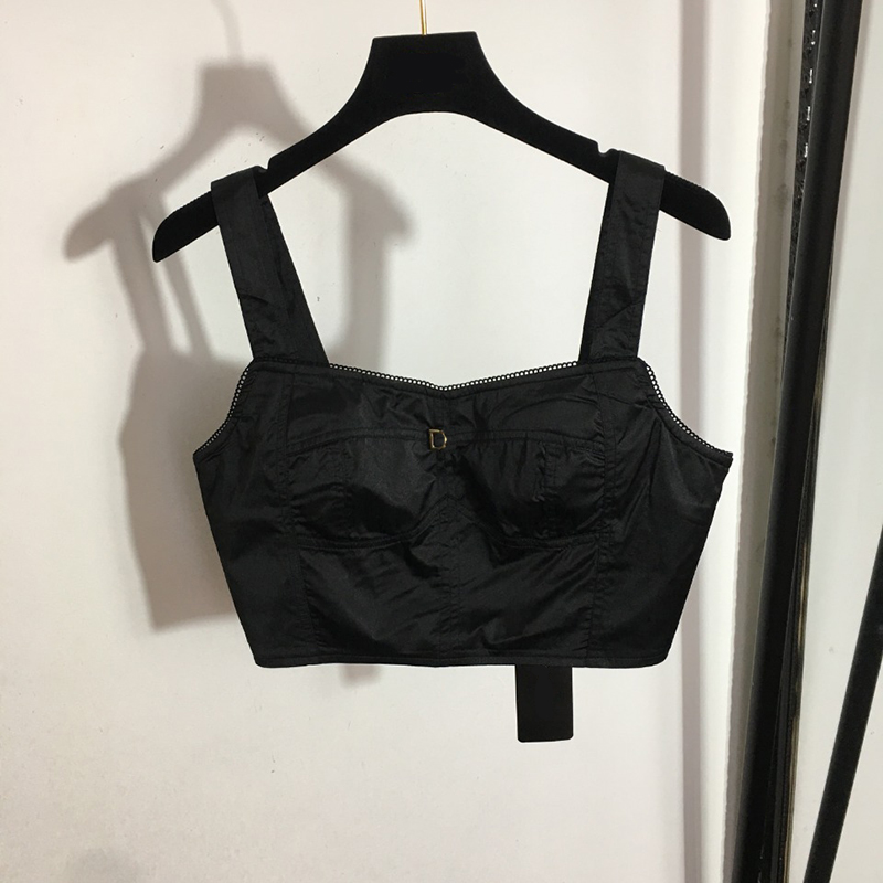 Women Sexy Sling Vests Tanks Summer Black Designer Vest Camis Fashion Letters Ornament Girls Tops Outdoor Street Style Female Tee Clothing
Women Sexy Sling Vests Tanks Summer Black Designer Vest Camis Fashion Letters Ornament Girls Tops Outdoor Street Style Female Tee Clothing