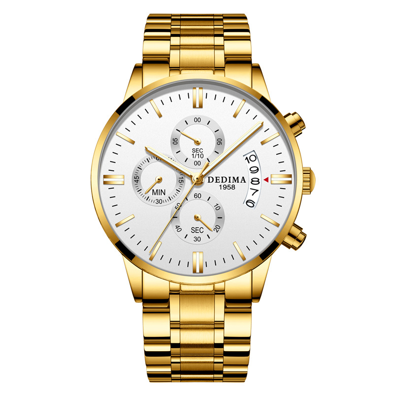 2022 Gold Watch Top Brand Luxury Men Watches Waterproof Quartz Wristwatch Relogio Masculino Business Man Watch gift D1, C1
2022 Gold Watch Top Brand Luxury Men Watches Waterproof Quartz Wristwatch Relogio Masculino Business Man Watch gift D1, C1