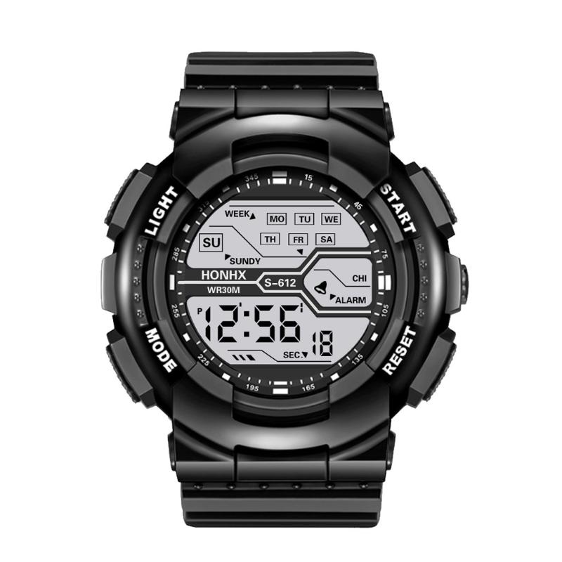Wristwatches Vintage Fashion Waterproof Sport Watch Men Boy Lcd Digital Stopwatch Date Rubber Wrist Reloj Deportivo HombreWristwatches
Wristwatches Vintage Fashion Waterproof Sport Watch Men Boy Lcd Digital Stopwatch Date Rubber Wrist Reloj Deportivo HombreWristwatches