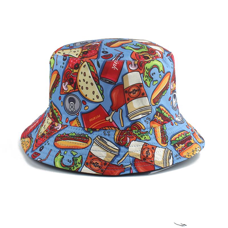 Berets Panama Bucket Hat Men Women Summer Cap Food Pizza Coke Bread Coffee Print Bob Hip Hop Gorros Fishing Fisherman HatBerets, Strawberry black
Berets Panama Bucket Hat Men Women Summer Cap Food Pizza Coke Bread Coffee Print Bob Hip Hop Gorros Fishing Fisherman HatBerets, Strawberry black