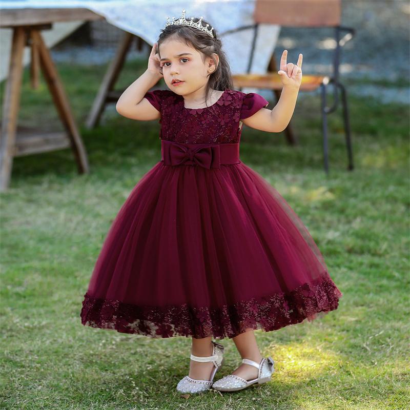 Girl's Dresses Flower Bow Infant Baby Girl Dress Lace Tutu Baptism For Girls 1st Year Birthday Party Wedding ClothesGirl's, Pink
Girl's Dresses Flower Bow Infant Baby Girl Dress Lace Tutu Baptism For Girls 1st Year Birthday Party Wedding ClothesGirl's, Pink