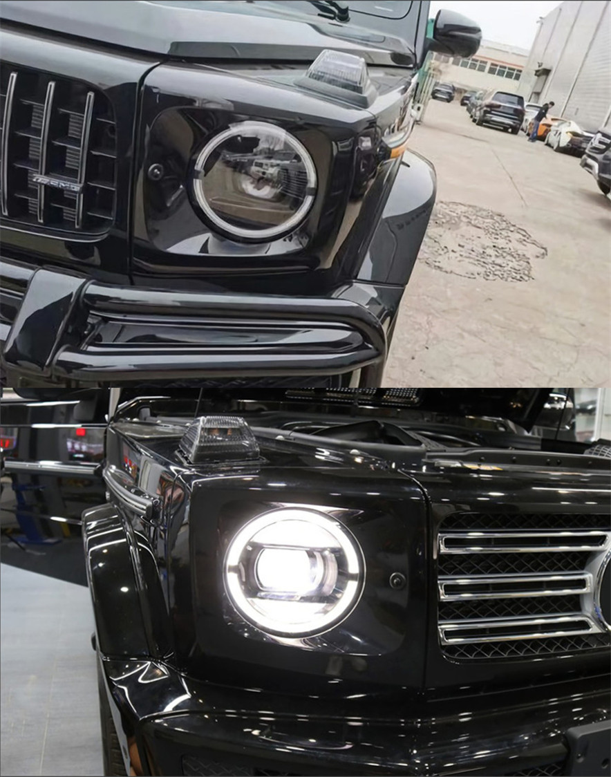 For Benz W463 G350 G500 G63 20 07-20 17 Driving Lights LED Front Headlight Replacement DRL Daytime light