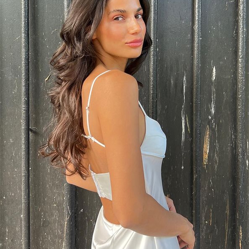 Jacqueline Stain Sexy Backless Elegant Party Dresses Women Split Spaghetti Strap Midi Bodycon Dress Swinging Robe Summer 220704, Pink mini
Jacqueline Stain Sexy Backless Elegant Party Dresses Women Split Spaghetti Strap Midi Bodycon Dress Swinging Robe Summer 220704, Pink mini