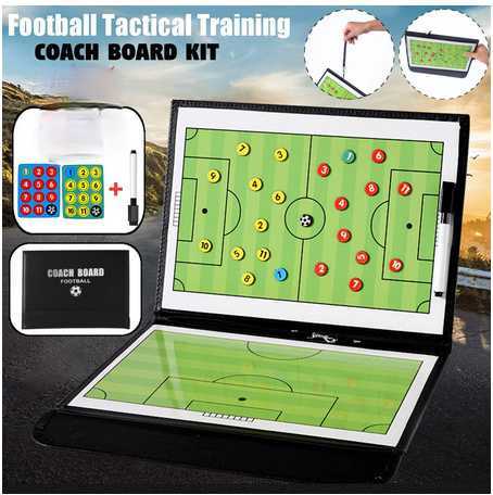 54cm Foldable Magnetic Board Soccer ing s Game Football Training Tactics Clipboard Hot