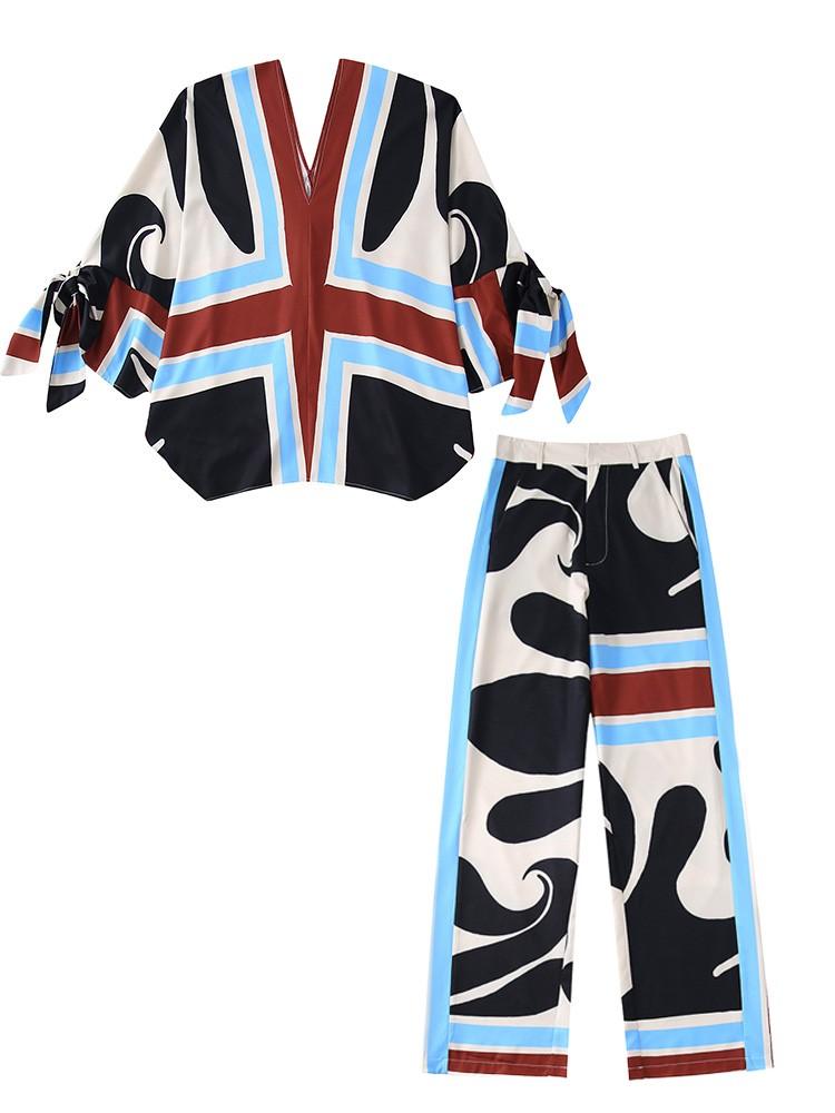 Women's Two Piece Pants Adherebling Suit Casual 2022 Summer 2 Set Women V Neck Tied Cuffs Kimono Tops Long Green Printed Shirt FemaleWomen's, 01
Women's Two Piece Pants Adherebling Suit Casual 2022 Summer 2 Set Women V Neck Tied Cuffs Kimono Tops Long Green Printed Shirt FemaleWomen's, 01