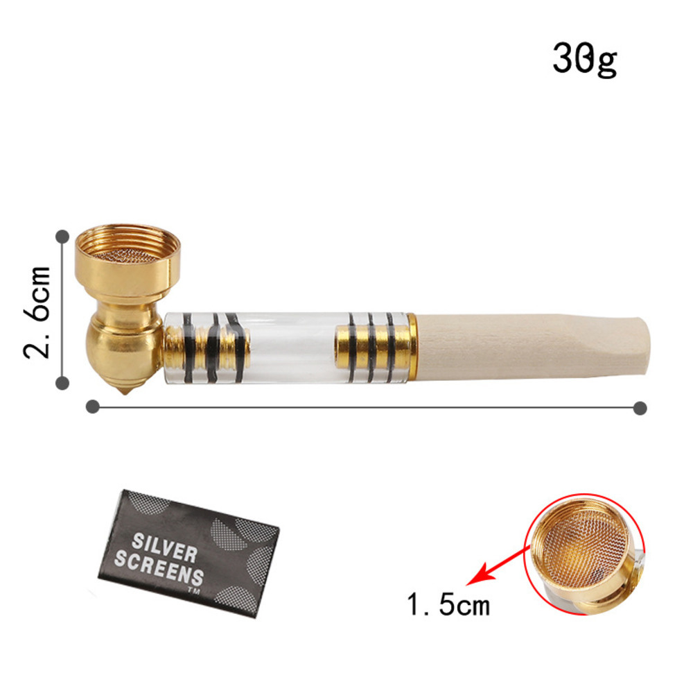 Original Mutil Color Metal Smoking Water Pipe Accessories Solid Tobacco Metal Pipes Portable Creative
Original Mutil Color Metal Smoking Water Pipe Accessories Solid Tobacco Metal Pipes Portable Creative