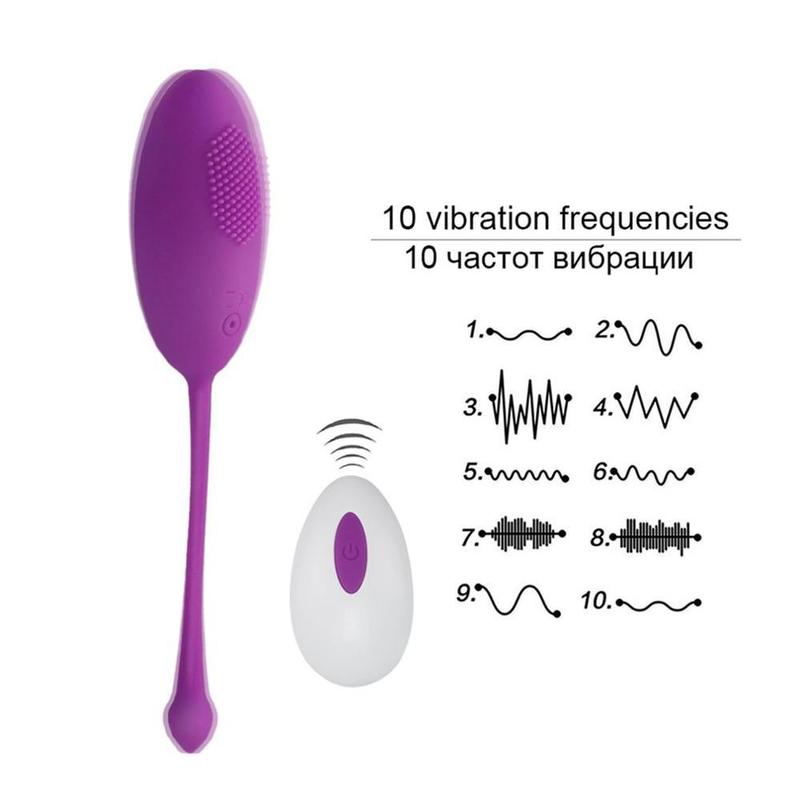 Female Wireless Control Masturbator Bullet Egg Electric Vibrating Clitoris Stimulator Vaginal Massage Ball Sex Toys for Woman 220425 - view 3