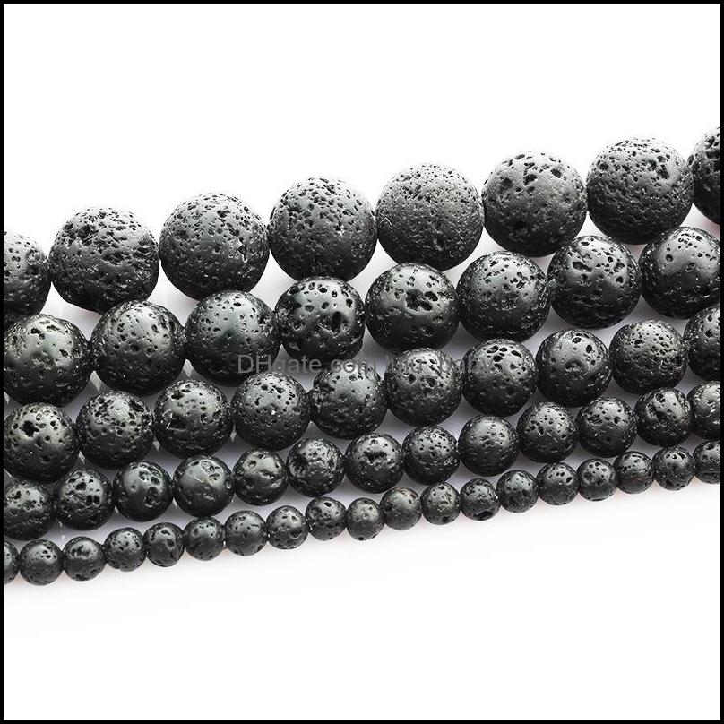 Stone Loose Beads Jewelry Black Lava Volcanics Round 16" Per Strand 6 8 10 12 Mm Pick Size For Dyi Making Drop Delivery 2021 Cdegn
Stone Loose Beads Jewelry Black Lava Volcanics Round 16" Per Strand 6 8 10 12 Mm Pick Size For Dyi Making Drop Delivery 2021 Cdegn