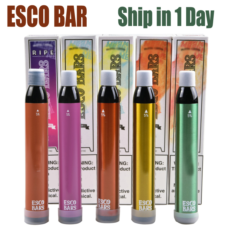 ESCO BARS MESH 2500 Puff Single Mesh Coil Disposable Vape E Cigarette 6ml Pod Device 5% Strength 1000mah Battery
ESCO BARS MESH 2500 Puff Single Mesh Coil Disposable Vape E Cigarette 6ml Pod Device 5% Strength 1000mah Battery
