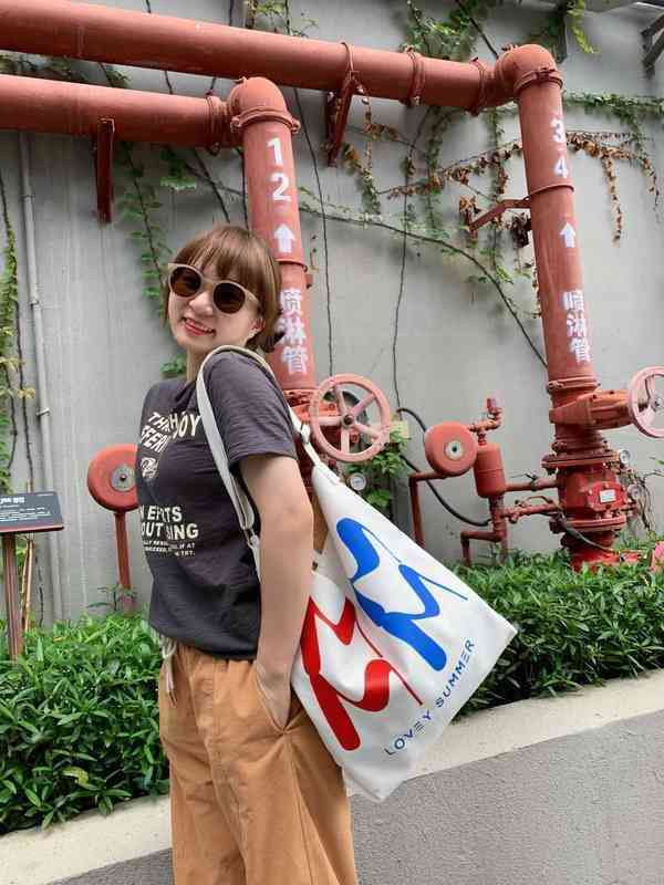 BAGS Printed Large Capacity Portable Messenger Canvas Japanese and Korean Literature and Art Single Shoulder Book 220516