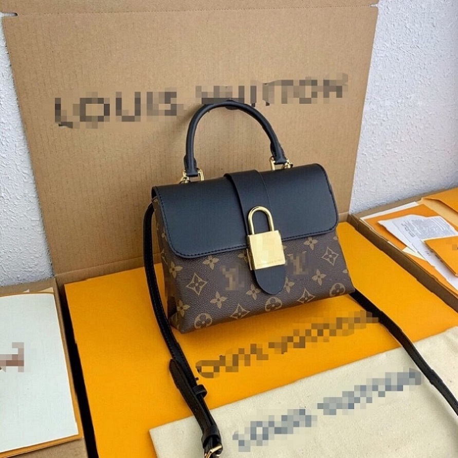 LOCKY BB designer bags fashion women Bags leather handbag shoulder messenger package luxury brand color matching M44141, Black
LOCKY BB designer bags fashion women Bags leather handbag shoulder messenger package luxury brand color matching M44141, Black
