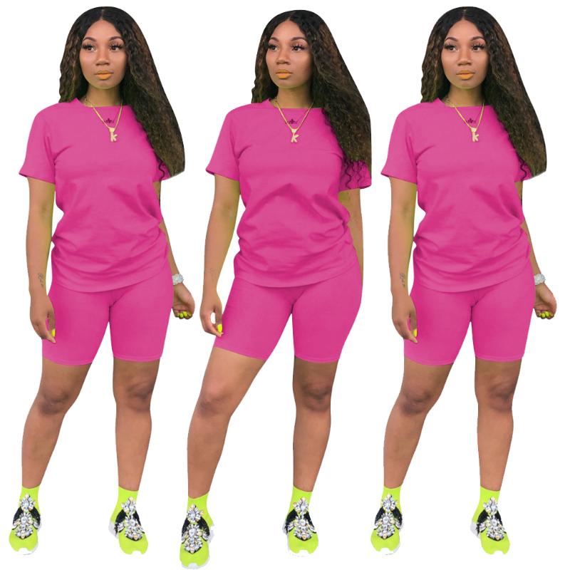 Women's Tracksuits Summer Sports Set Women Casual Jogging Short Sleeve Round Neck T-shirt Tightening Waist Shorts Simple Solid Color Two Pie, Navy blue
Women's Tracksuits Summer Sports Set Women Casual Jogging Short Sleeve Round Neck T-shirt Tightening Waist Shorts Simple Solid Color Two Pie, Navy blue