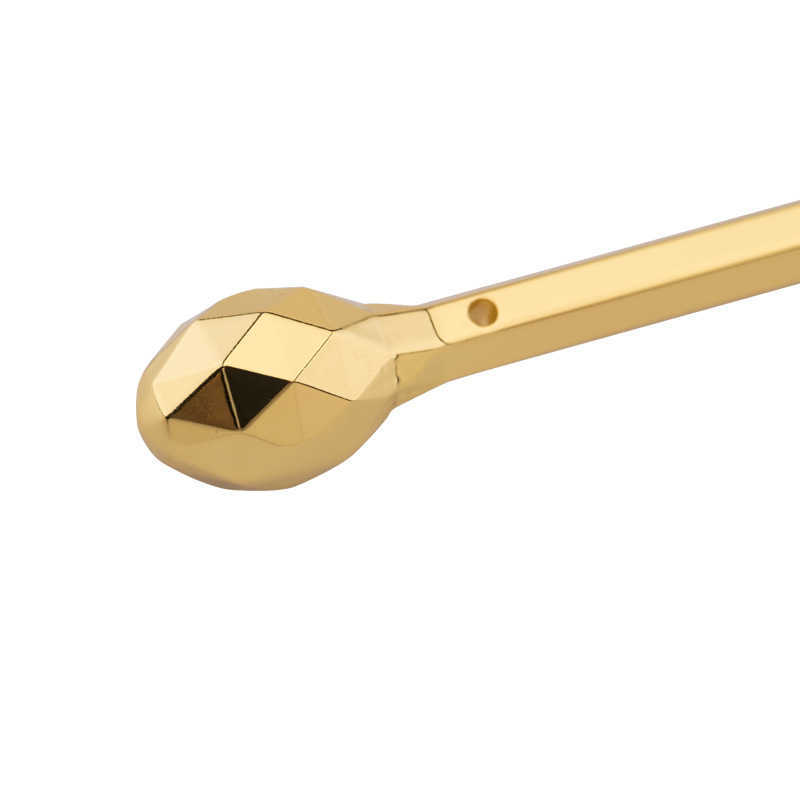 Eye Cream Applicator Cosmetic Spatulas Anti Wrinkle Eye Roller Facial Mask Spoon Gold Alloy Metal Skin Care Tools Face Cream Spoon Cream Facial Massag