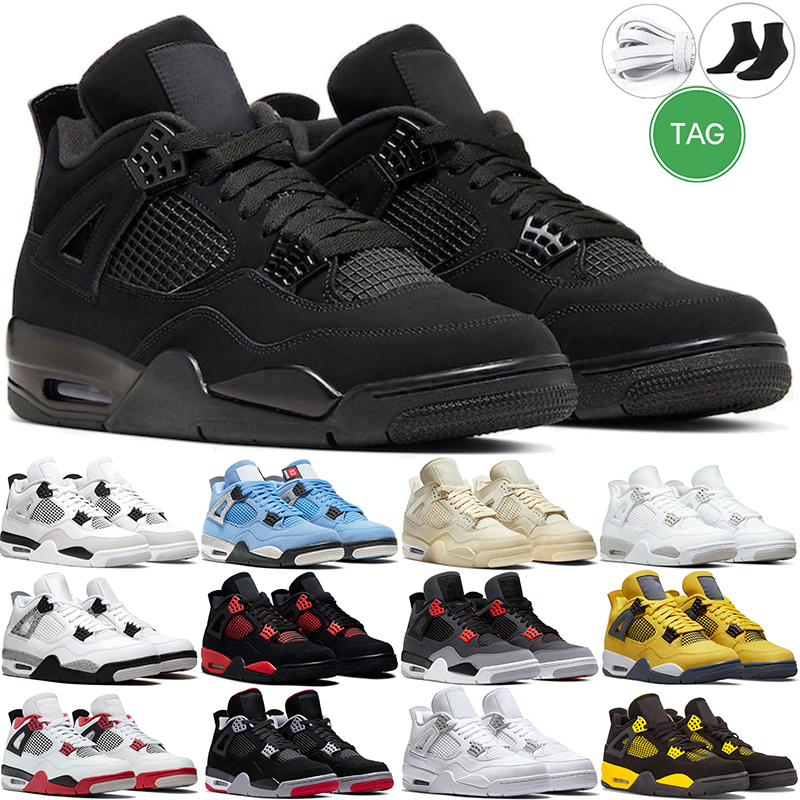 Basketball Shoes 4 4S retro Military Black Cat University Blue Sail White Oreo Red Thunder Purple Bred Cement Men Women sports Trainer Sneakers, #20
Basketball Shoes 4 4S retro Military Black Cat University Blue Sail White Oreo Red Thunder Purple Bred Cement Men Women sports Trainer Sneakers, #20