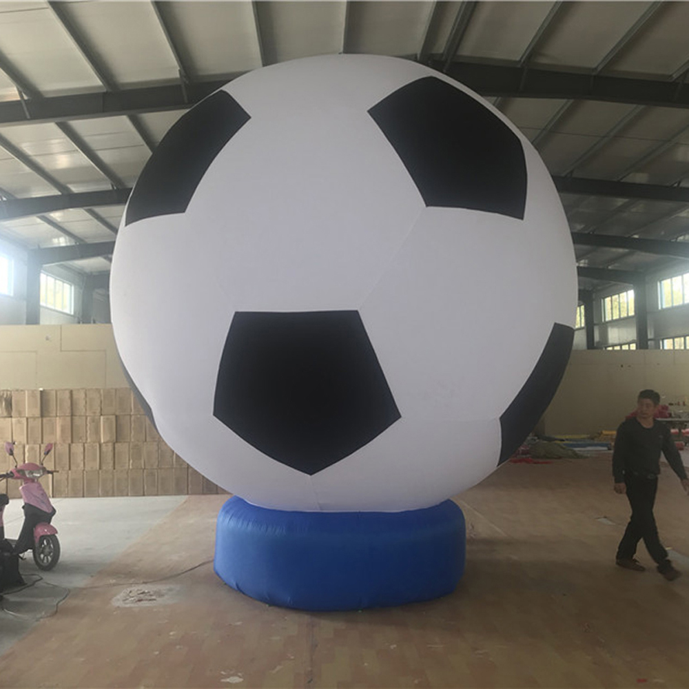 Outdoor Giant inflatable football model custom sports balloon for event advertising