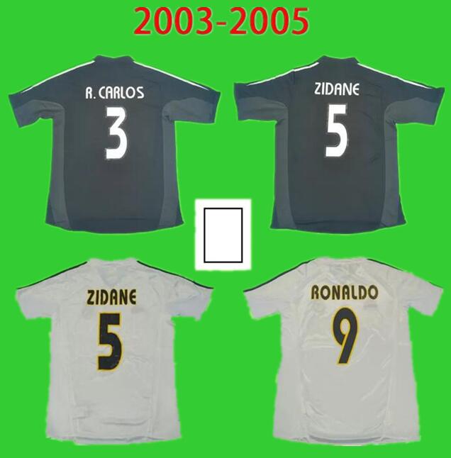 2003 2004 2005 Real MadridS Retro soccer jerseys Morientes Zidane Figo Raul Hierro Roberto Carlos 03 04 05 vintage football shirts home white away black S-2XL
2003 2004 2005 Real MadridS Retro soccer jerseys Morientes Zidane Figo Raul Hierro Roberto Carlos 03 04 05 vintage football shirts home white away black S-2XL