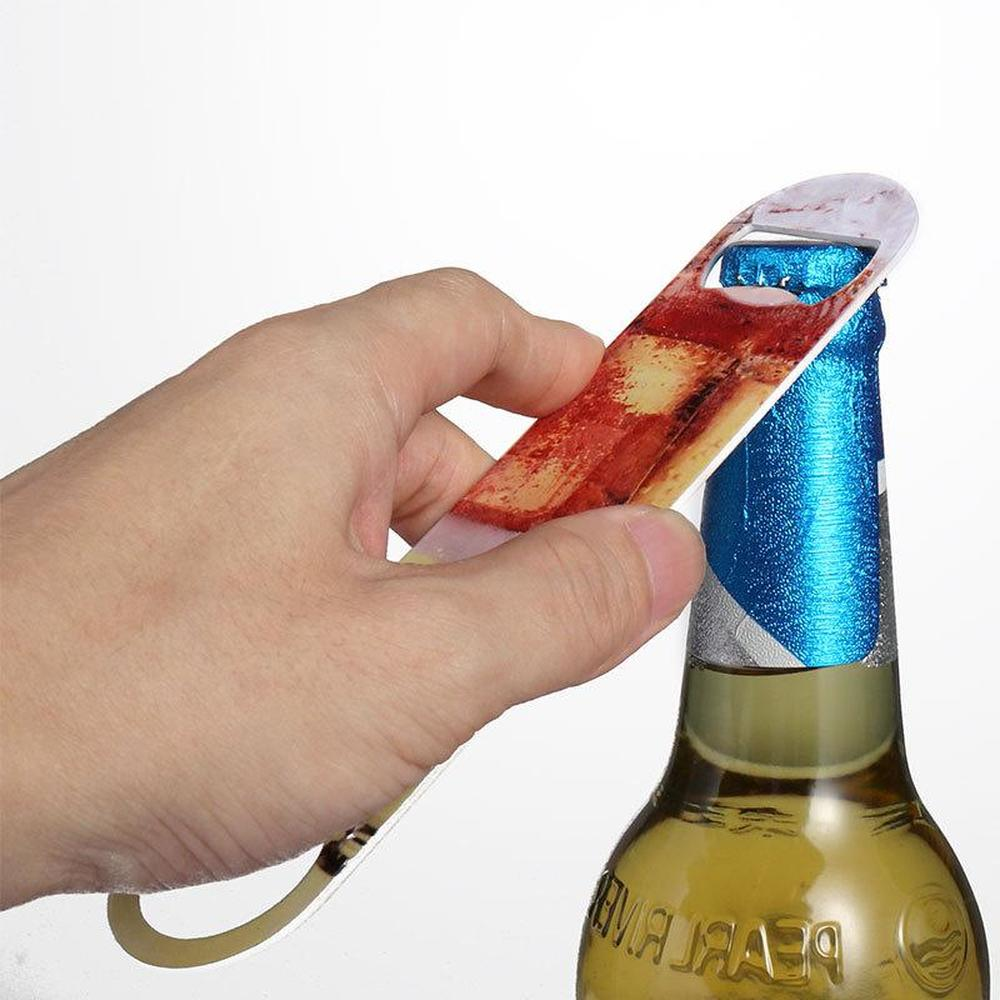 New Manufacturers supply gifts heat transfer party favor printing DIY long silver stainless steel metal bottle opener creative pattern customization
New Manufacturers supply gifts heat transfer party favor printing DIY long silver stainless steel metal bottle opener creative pattern customization