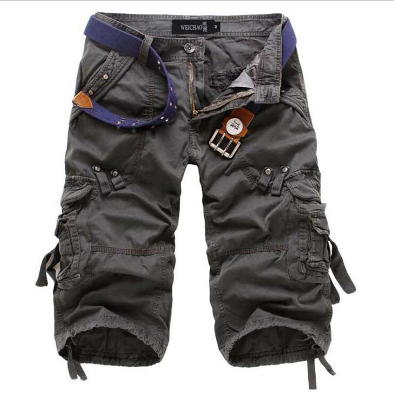 Summer Men's Army Military Work Short Casual bermuda Loose Cargo Shorts Men Fashion Overall Military Short Trousers NO BELT 220407, Black
Summer Men's Army Military Work Short Casual bermuda Loose Cargo Shorts Men Fashion Overall Military Short Trousers NO BELT 220407, Black