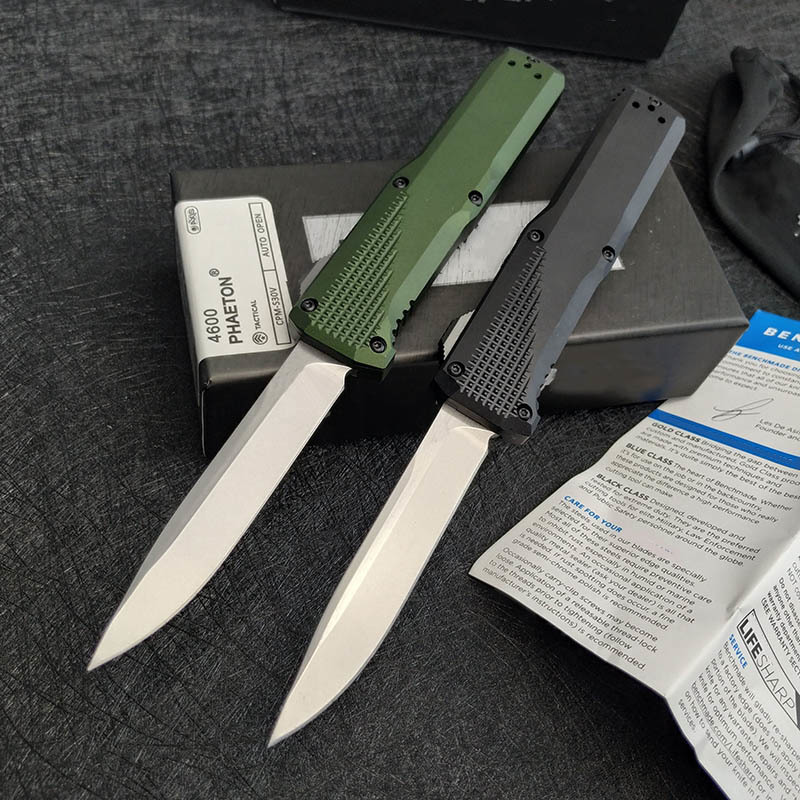 US Style BM4600 Double Action Tactical Automatic Knife Fast Open Out The Front Outdoor Hunting Camping Self Defense Survival Auto Knives BM
US Style BM4600 Double Action Tactical Automatic Knife Fast Open Out The Front Outdoor Hunting Camping Self Defense Survival Auto Knives BM