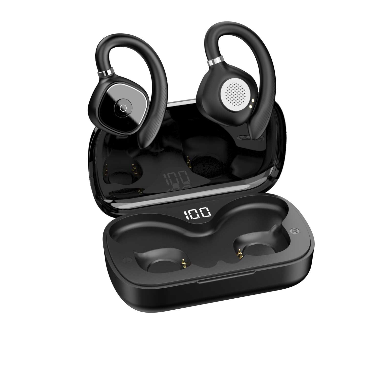 Y1 Bluetooth 5.3 Earphones Wireless Sport Running Headphones HiFi Stereo Bass Open Ear TWS Earbuds Noise Cancelling Gaming Headset, Customize
Y1 Bluetooth 5.3 Earphones Wireless Sport Running Headphones HiFi Stereo Bass Open Ear TWS Earbuds Noise Cancelling Gaming Headset, Customize