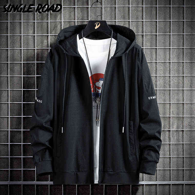 Single Road Mens Hoodies Men 2022 Solid Zipper Coat Sports Techwear Sweatshirt Japanese Streetwear Black Hoodie Men Sweatshirts Y220716, Packing bag
Single Road Mens Hoodies Men 2022 Solid Zipper Coat Sports Techwear Sweatshirt Japanese Streetwear Black Hoodie Men Sweatshirts Y220716, Packing bag