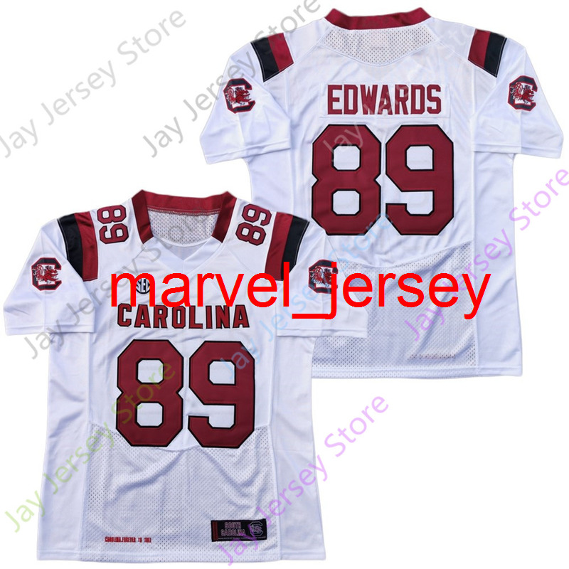 South Carolina Gamecock Football Jersey NCAA College Bryan Edwards White Black Size S-3XL All Stitched Youth Men, As pic
South Carolina Gamecock Football Jersey NCAA College Bryan Edwards White Black Size S-3XL All Stitched Youth Men, As pic