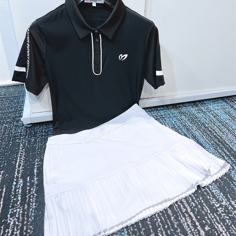 Golf Shirts MASTER BUNNY Quick Dry Sports Short Sleeve Fashion Ladies Polo-shirt Golf Top 220626, White
Golf Shirts MASTER BUNNY Quick Dry Sports Short Sleeve Fashion Ladies Polo-shirt Golf Top 220626, White