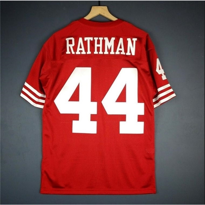 Mit85 Uf Chen37 rare Football Jersey Men Youth women Vintage Tom Rathman Mitchell & Ness 1989 JERSEYS Size S-5XL custom any name or number
Mit85 Uf Chen37 rare Football Jersey Men Youth women Vintage Tom Rathman Mitchell & Ness 1989 JERSEYS Size S-5XL custom any name or number