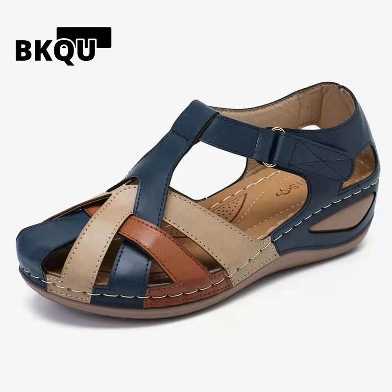 Fashion Women Sandals Waterproo Sli On Round Female Slippers Casual Comfortable Outdoor Sunmmer Plus Size women shoes 220418