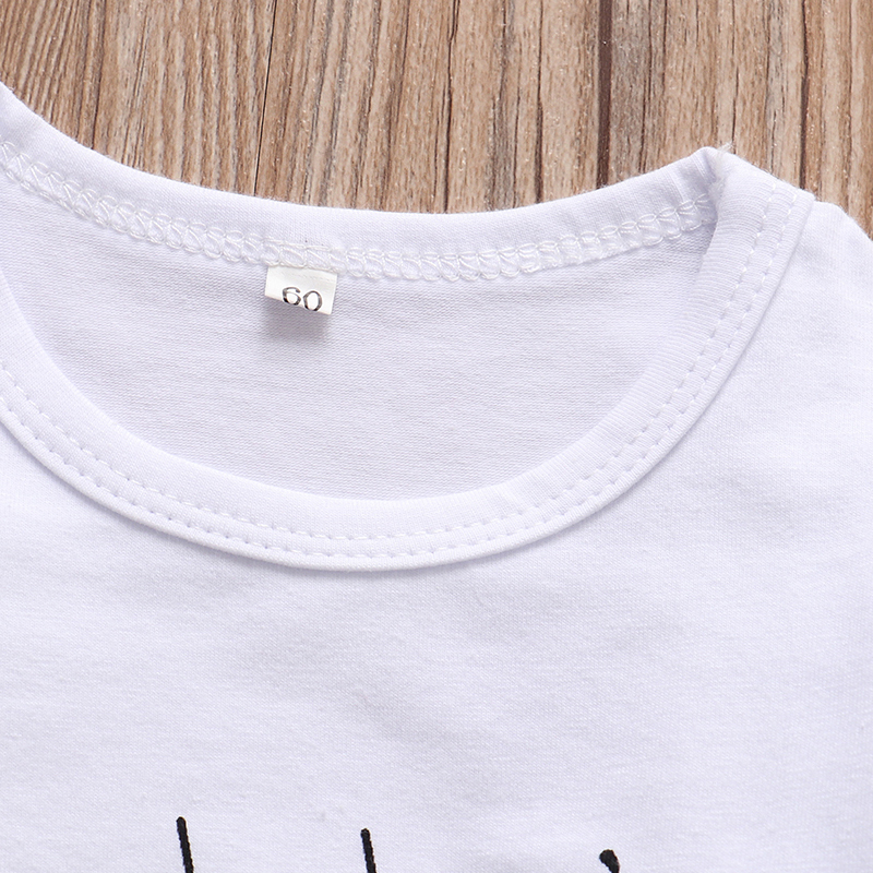 3Pcs Baby Girls Clothes Set born Infant Outfits Letter Daddys Little Girl Tops Pink Pants Headband Fashion Born Clothing 220326