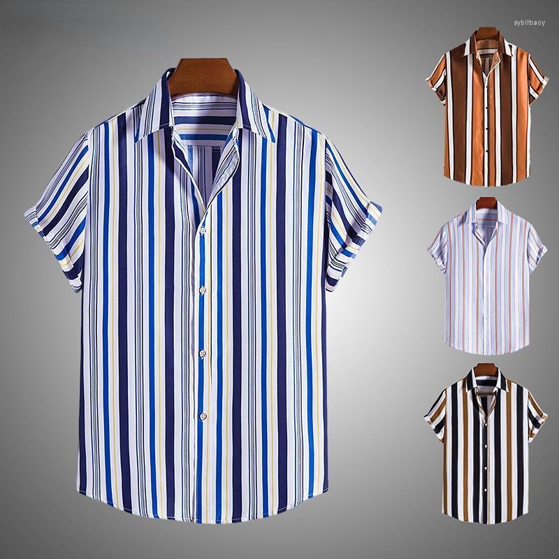 Men' Dress Shirts Harajuku Men' Short Sleeves Striped Fashion Printed Brand Loose Casual Streetwear Summer TopsMen' Sybi22, Nfzdc27
Men' Dress Shirts Harajuku Men' Short Sleeves Striped Fashion Printed Brand Loose Casual Streetwear Summer TopsMen' Sybi22, Nfzdc27