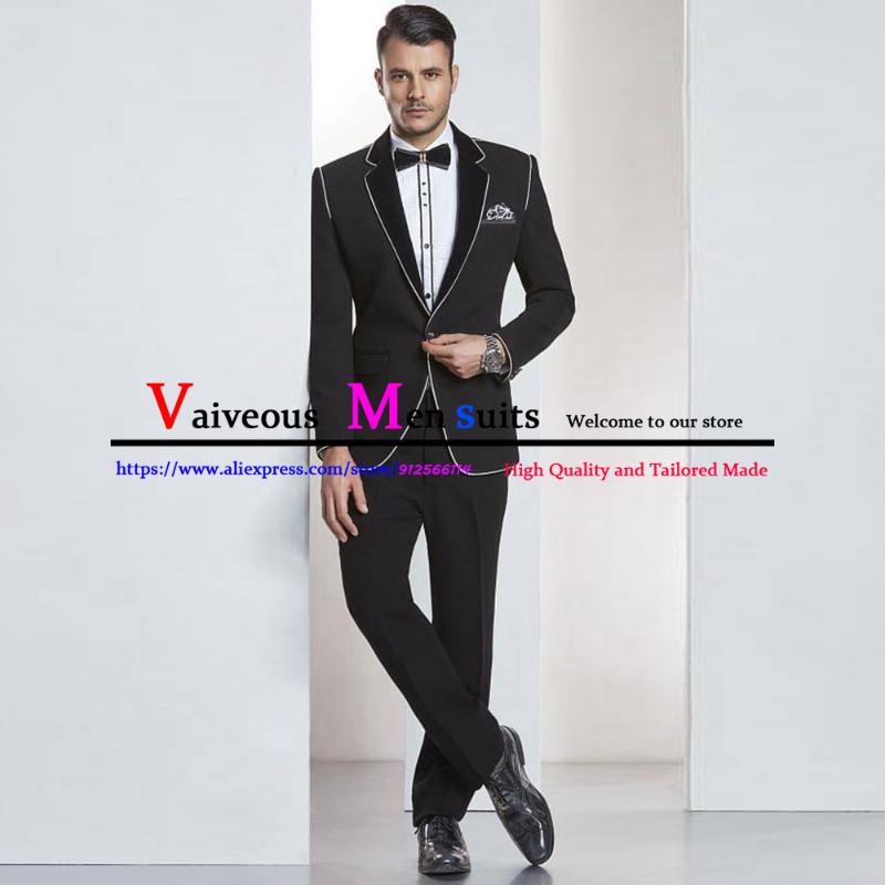 Men's Suits & Blazers Wedding Party 2 Pieces Suit Jacket Trousers Set Male Coat Pants Slim Fit For Men Blazer Masculino Traje De Vestir Homb, Black
Men's Suits & Blazers Wedding Party 2 Pieces Suit Jacket Trousers Set Male Coat Pants Slim Fit For Men Blazer Masculino Traje De Vestir Homb, Black