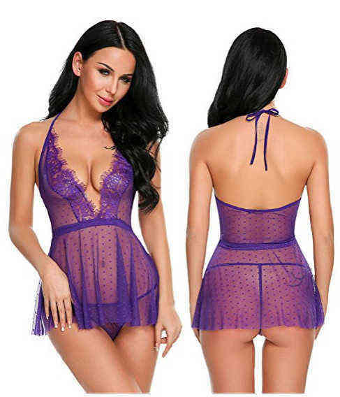 Nxy Sexy Lingerie Pajamas Imitation Silk Nightgown Large Underwear Nightdress A008, Black
Nxy Sexy Lingerie Pajamas Imitation Silk Nightgown Large Underwear Nightdress A008, Black
