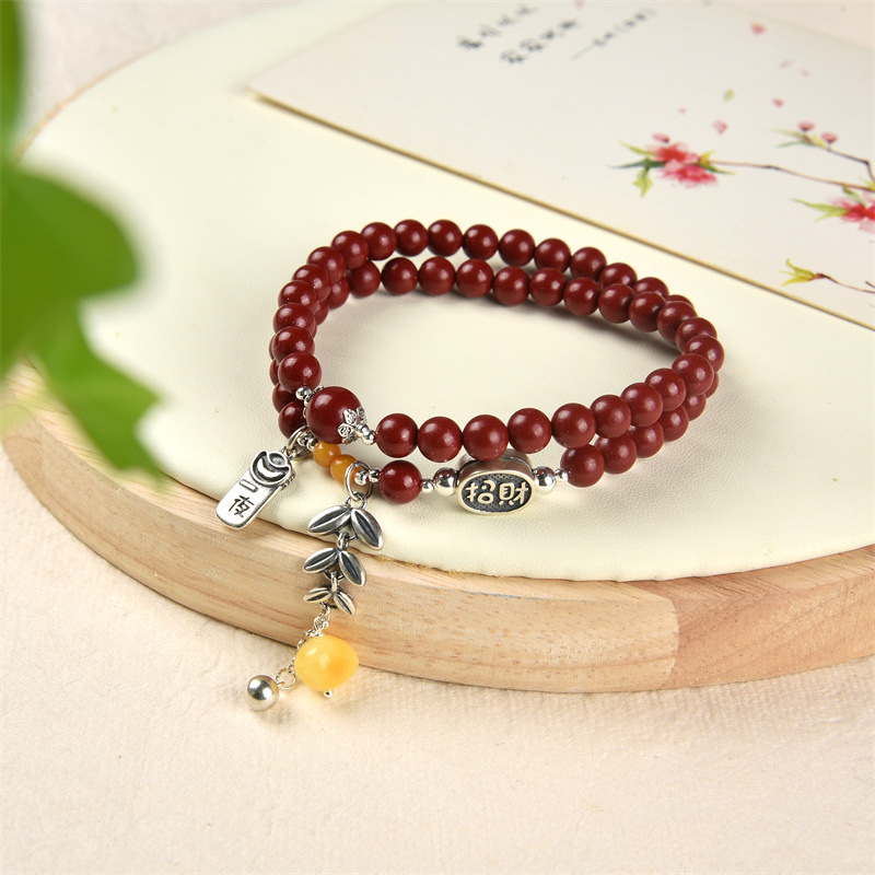Benmingnian High Purple Gold Sand Bracelet Bead String S925 Silver Bracelet Two Overnight Wealth Temperament
Benmingnian High Purple Gold Sand Bracelet Bead String S925 Silver Bracelet Two Overnight Wealth Temperament