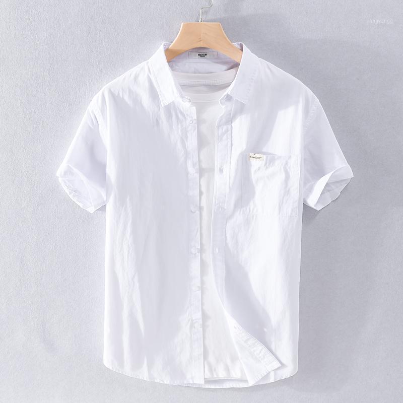 Men's Casual Shirts 2022 Summer Style Pure Cotton Comfortable Short-sleeved Shirt Men White Brand For Camisa Chemise Tops Mens
Men's Casual Shirts 2022 Summer Style Pure Cotton Comfortable Short-sleeved Shirt Men White Brand For Camisa Chemise Tops Mens