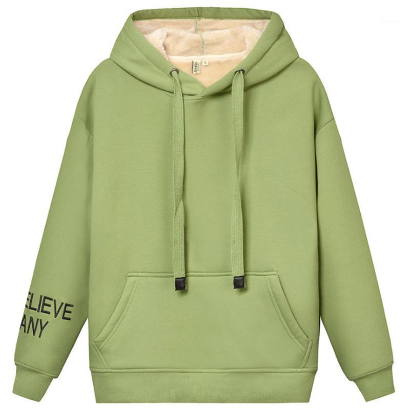 Women' Hoodies & Sweatshirts 2022 Winter Women Plus Velvet Thick Hooded Loose Pullovers Warm Lamb Wool Coat Jacket -2XL, Green
Women' Hoodies & Sweatshirts 2022 Winter Women Plus Velvet Thick Hooded Loose Pullovers Warm Lamb Wool Coat Jacket -2XL, Green