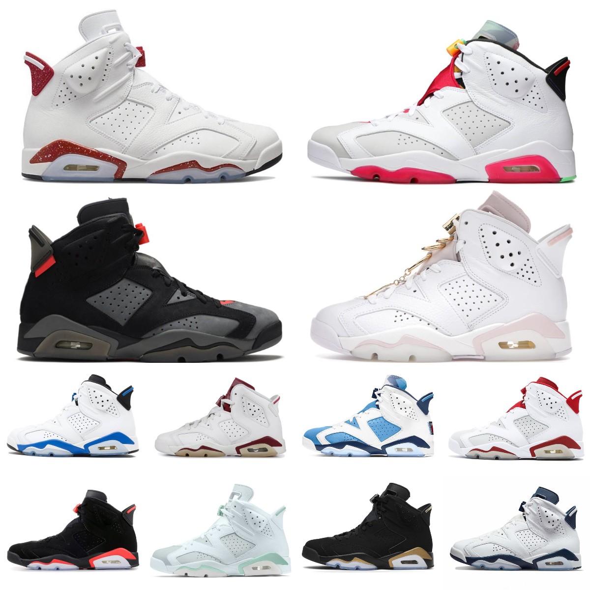 Jumpman 6 men women 6s basketball shoes UNC White Red Oreo British Khaki Olive Black Cat Bordeaux Bred Defining Tinker lnfrared Moment mens trainers sports sneakers, Bubble column
Jumpman 6 men women 6s basketball shoes UNC White Red Oreo British Khaki Olive Black Cat Bordeaux Bred Defining Tinker lnfrared Moment mens trainers sports sneakers, Bubble column