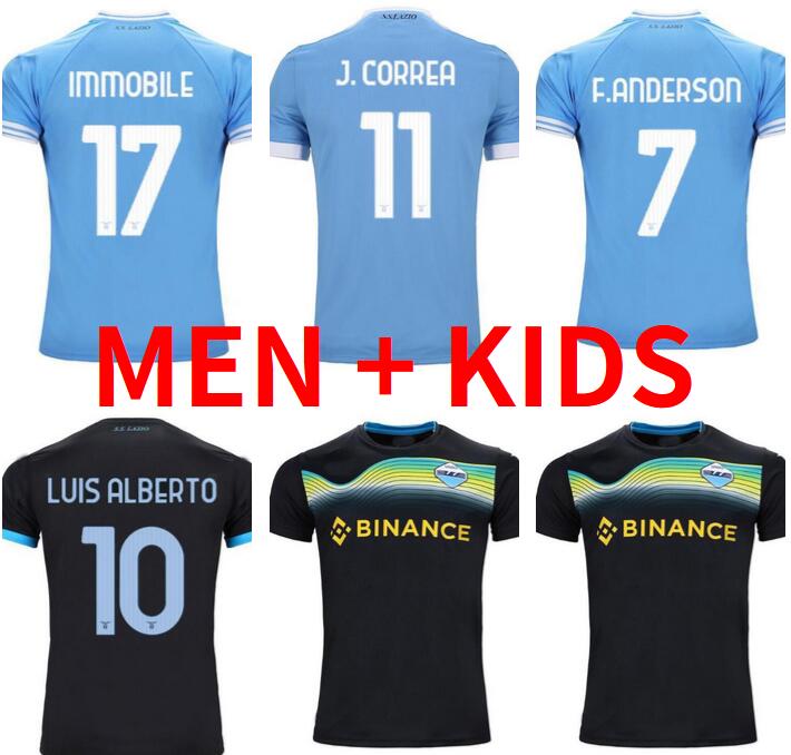 22 23 SS Lazio home soccer Jerseys 2022 2023 men kids full sets IMMOBILE LUIS BASTOS SERGEJ J.CORREA ACERBI BADELJ LUCAS MARUSIC football shirt
22 23 SS Lazio home soccer Jerseys 2022 2023 men kids full sets IMMOBILE LUIS BASTOS SERGEJ J.CORREA ACERBI BADELJ LUCAS MARUSIC football shirt