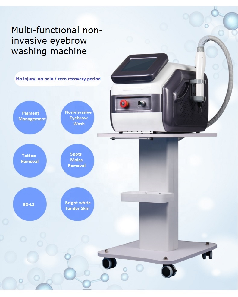 2022 High Quality Powerful Handheld ND YAG Picosecond Laser Tattoo Removal Machine Used by Tattoo Artist