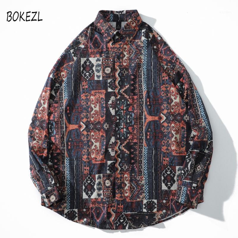 Full Printed Shirt Men Street Fashion Men's Long Sleeve Women Blouse Casual Shirts, As photo
Full Printed Shirt Men Street Fashion Men's Long Sleeve Women Blouse Casual Shirts, As photo