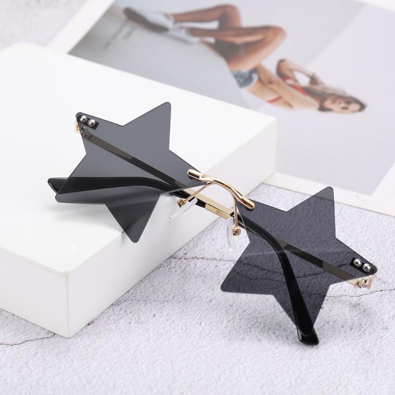 Sunglasses Rimless Star Shape Trendy Pentagram Eyewear For Women Men Party Glasses Funny Christmas Decoration EyeglassesSunglasses
Sunglasses Rimless Star Shape Trendy Pentagram Eyewear For Women Men Party Glasses Funny Christmas Decoration EyeglassesSunglasses