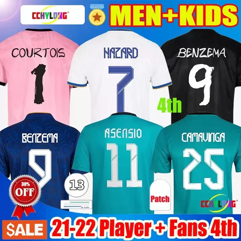 BENZEMA soccer jerseys 21 22 football shirt CAMAVINGA ALABA HAZARD ASENSIO MODRIC MARCELO VALVERDE REAL camiseta men + kids kit 2021 2022 uniforms four, 21/22 men home player vers
BENZEMA soccer jerseys 21 22 football shirt CAMAVINGA ALABA HAZARD ASENSIO MODRIC MARCELO VALVERDE REAL camiseta men + kids kit 2021 2022 uniforms four, 21/22 men home player vers