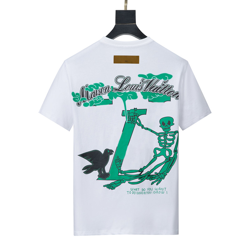 Mens t-shirts 2022 summer embroidered cotton lvs men high quality custom clothing top designer t shirt women's luxury outdoor couples short sleeves 02, White
Mens t-shirts 2022 summer embroidered cotton lvs men high quality custom clothing top designer t shirt women's luxury outdoor couples short sleeves 02, White