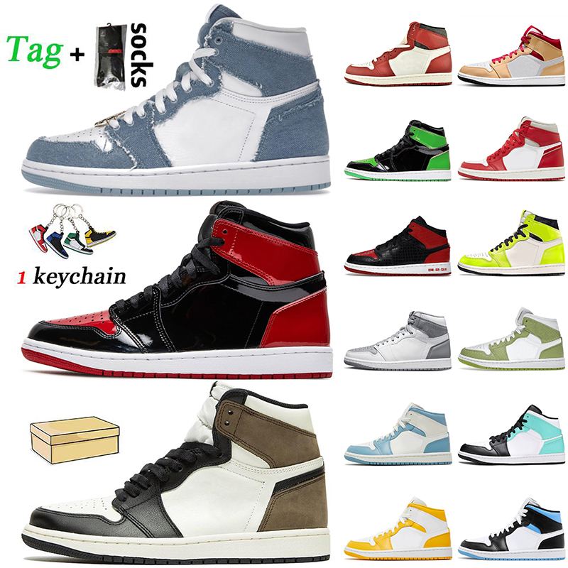 Wholesale 2022 High Cut Jumpman 1 OG 1s Basketball Shoes Fashion Women Mens Newstalgia Chenille Denim Patent Bred Dark Mocha Cactus Jack Obsidian Trainers Sneakers, A82 high og patina rust shadow 36-46
Wholesale 2022 High Cut Jumpman 1 OG 1s Basketball Shoes Fashion Women Mens Newstalgia Chenille Denim Patent Bred Dark Mocha Cactus Jack Obsidian Trainers Sneakers, A82 high og patina rust shadow 36-46