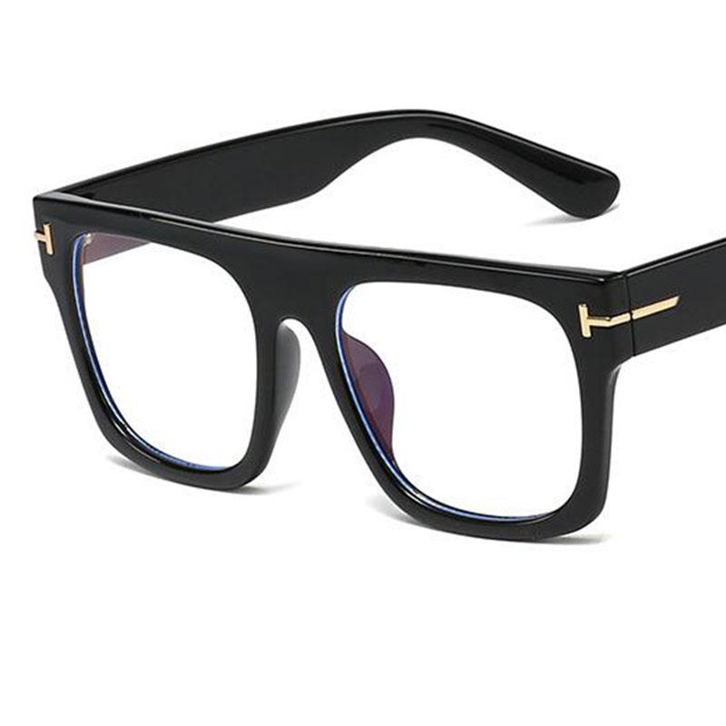 Sunglasses Oversized Square Reading Glasses Unisex Women Men Optical Magnifier Designer Eyeglaases Lesebrille